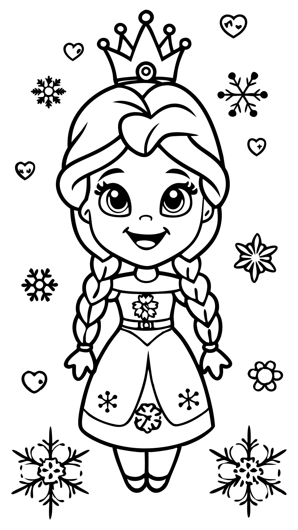 frozen free coloring pages